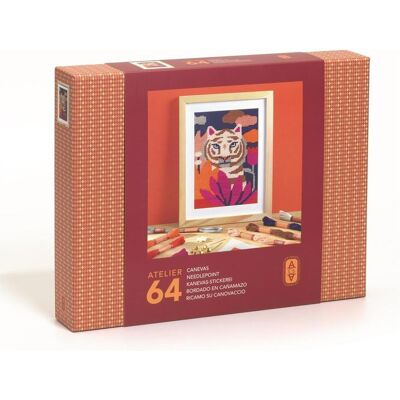 Djeco Atelier 64, Kanvas-Stickerei Djeco Atelier 64, Kanvas-Stickerei