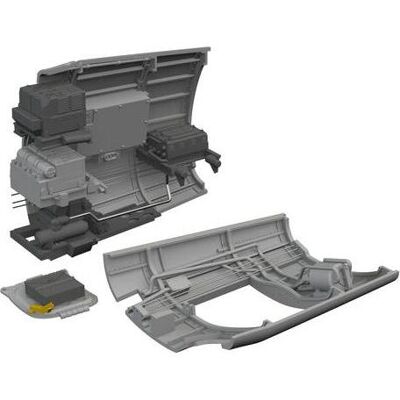 Eduard P-40E radio compartment PRINT Eduard P-40E radio compartment PRINT