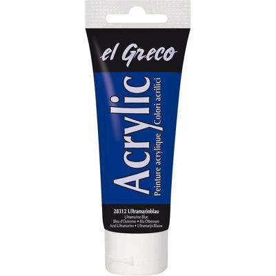 Kreul, Künstlerfarbe + Bastelfarbe, el Greco Acrylic (75 ml) Kreul, Künstlerfarbe + Bastelfarbe, el Greco Acrylic (75 ml)