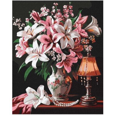 Ideyka Malen nach Zahlen - Elegante Lilien Ideyka Malen nach Zahlen - Elegante Lilien