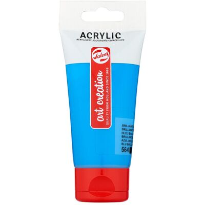 Royal Talens, Künstlerfarbe + Bastelfarbe, Acrylfarbe ArtCreation, brillantblau, 75 ml (75 ml) Royal Talens, Künstlerfarbe + Bastelfarbe, Acrylfarbe ArtCreation, brillantblau, 75 ml (75 ml)