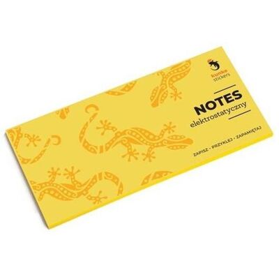 Panta Plast, Heft + Block, Notes geltona elektrostatinė 100 lapelių Panta Plast, Heft + Block, Notes geltona elektrostatinė 100 lapelių
