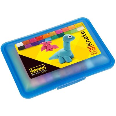 Idena Knetbox 20 Stangen Knete sortiert Idena Knetbox 20 Stangen Knete sortiert