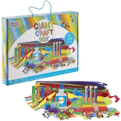 Basic Craft Riesiges Bastelset - Kreativset für Kinder ab 4+ Basic Craft Riesiges Bastelset - Kreativset für Kinder ab 4+