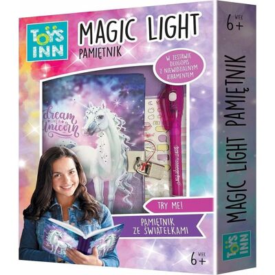 Stnux, Heft + Block, Magic Light Einhorn-Tagebuch (Liniert, Harter Einband) Stnux, Heft + Block, Magic Light Einhorn-Tagebuch (Liniert, Harter Einband)