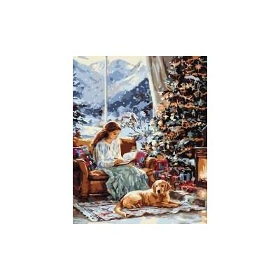 Ideyka Malen nach Zahlen - Ein Moment der Ruhe 40x50cm Ideyka Malen nach Zahlen - Ein Moment der Ruhe 40x50cm