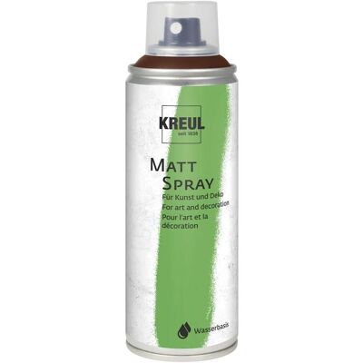 Kreul, Künstlerfarbe + Bastelfarbe, Matt Spray Schoko- braun, 200 ml (200 ml) Kreul, Künstlerfarbe + Bastelfarbe, Matt Spray Schoko- braun, 200 ml (200 ml)