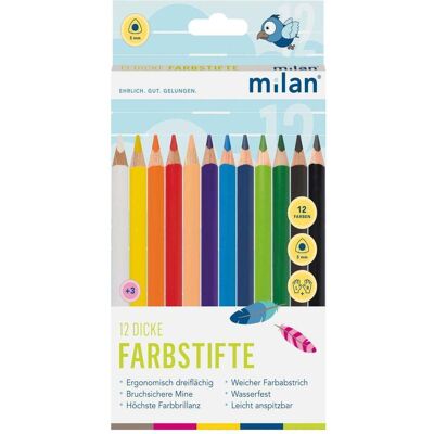5x Faber, Malstifte, 12 dicke Farbstifte ergonomisch, dreiflächig (12x) 5x Faber, Malstifte, 12 dicke Farbstifte ergonomisch, dreiflächig (12x)