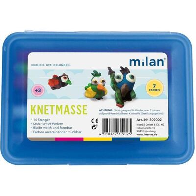 Faber Knete Schulbox blau Faber Knete Schulbox blau