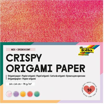 Folia, Bastelpapier, Irisierendes Papier 75g/m², 14x14cm (75 g/m², 1x) Folia, Bastelpapier, Irisierendes Papier 75g/m², 14x14cm (75 g/m², 1x)