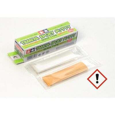 Tamiya Epoxy Spachtelmasse Quick Type 100g 2K Tamiya Epoxy Spachtelmasse Quick Type 100g 2K