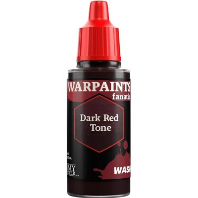 The Army Painter Wash Warpaints Fanatic Wash: Dark Red Tone 18 ml The Army Painter Wash Warpaints Fanatic Wash: Dark Red Tone 18 ml