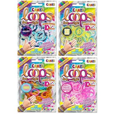 Craze Loops - 100 Loops Bag Craze Loops - 100 Loops Bag