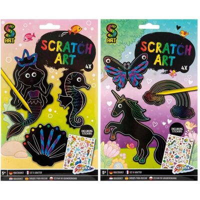 Grafix Erstellen Sie Ihr eigenes Scratch Art Girl Grafix Erstellen Sie Ihr eigenes Scratch Art Girl