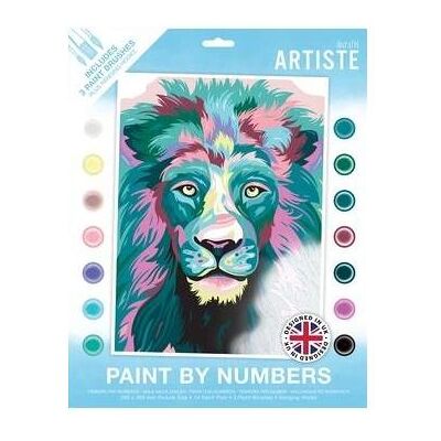 Dalprint Malen nach Zahlen - Curageous Lion Dalprint Malen nach Zahlen - Curageous Lion