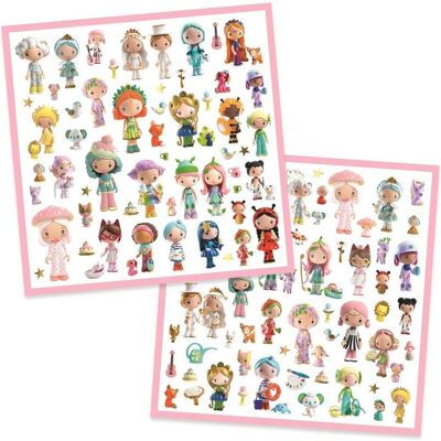 Djeco, Sticker, Sticker metallic Die kleine Welt der Tinyly (160 Sticker) Djeco, Sticker, Sticker metallic Die kleine Welt der Tinyly (160 Sticker)