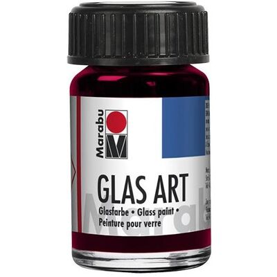 Marabu, Künstlerfarbe + Bastelfarbe, Glasfarbe 15ml GlasArt karminrot (15 ml) Marabu, Künstlerfarbe + Bastelfarbe, Glasfarbe 15ml GlasArt karminrot (15 ml)
