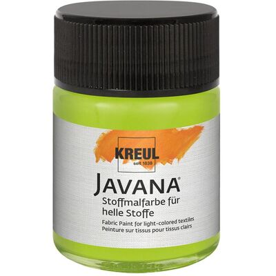 Kreul, Künstlerfarbe + Bastelfarbe, Javana Stoffmalfarbe für helle Stoffe, 50 ml (50 ml) Kreul, Künstlerfarbe + Bastelfarbe, Javana Stoffmalfarbe für helle Stoffe, 50 ml (50 ml)