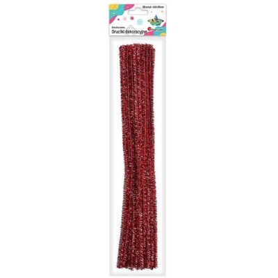Titanum Metallisierte Drähte 0,6x30cm, 30 Stück, rot Titanum Metallisierte Drähte 0,6x30cm, 30 Stück, rot