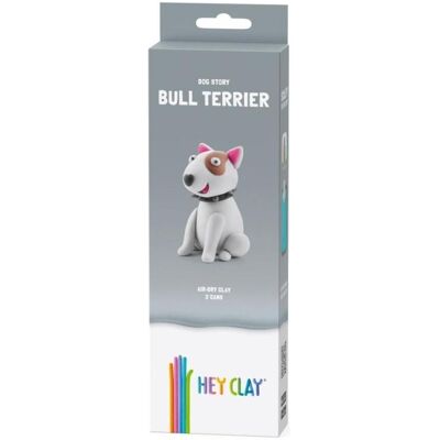 Tm, Modelliermasse, Hey Clay – Bullterrier-Hund Tm, Modelliermasse, Hey Clay – Bullterrier-Hund
