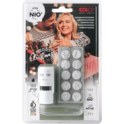 Colop, Stempel, Stempel Little NIO Set Weihnachten, 10-teilig Colop, Stempel, Stempel Little NIO Set Weihnachten, 10-teilig
