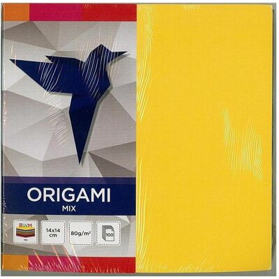 Interdruk, Bastelpapier, Origami 14x14cm MIX x 100K (100x) Interdruk, Bastelpapier, Origami 14x14cm MIX x 100K (100x)