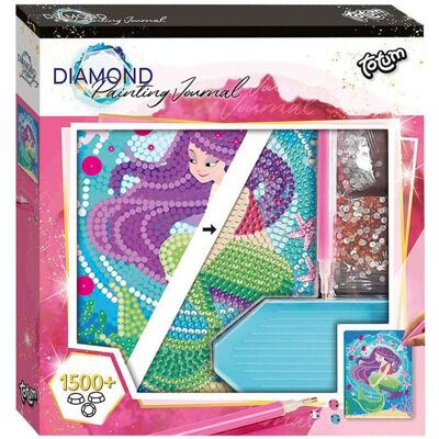Totum Diamond Painting Notizbuch Meerjungfrau Totum Diamond Painting Notizbuch Meerjungfrau