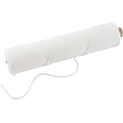 CC Hobby Kerzendocht - Größe 3x12 mm - 100 g - Für Taucher- und Gusskerzen geeignet CC Hobby Kerzendocht - Größe 3x12 mm - 100 g - Für Taucher- und Gusskerzen geeignet
