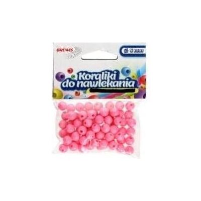 Brewis Rosa Perlen + Schnur 8mm 16g Brewis Rosa Perlen + Schnur 8mm 16g