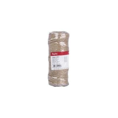 Rayher Jutegarn, 3 fach, 3, 5mm ø, natur, 50 m, Garn + Wolle, Beige Rayher Jutegarn, 3 fach, 3, 5mm ø, natur, 50 m, Garn + Wolle, Beige