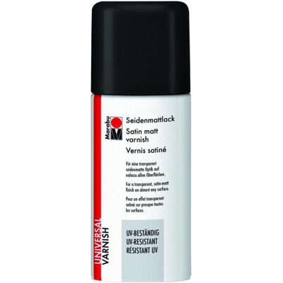 Marabu, Lack, Seidenmattlack Spray UV (Farblos, 0.15 l) Marabu, Lack, Seidenmattlack Spray UV (Farblos, 0.15 l)