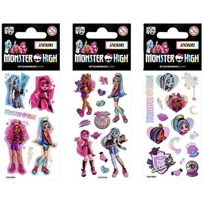 Starpak, Sticker, Aufkleber BOO Monster High Mix Aufkleber Starpak, Sticker, Aufkleber BOO Monster High Mix Aufkleber
