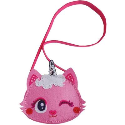 Stnux Kreativset Kleine Tasche Rosenkätzchen Filz Handarbeiten Stnux Kreativset Kleine Tasche Rosenkätzchen Filz Handarbeiten