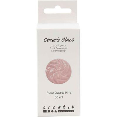 Creativ Company, Modelliermasse, Versiegelung 984 - 1101 °C, 60 ml, Rose Creativ Company, Modelliermasse, Versiegelung 984 - 1101 °C, 60 ml, Rose