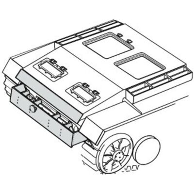 CMK StuG III Ausf. G Correction Rear hull CMK StuG III Ausf. G Correction Rear hull
