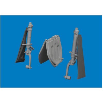 Eduard P-51D undercarriage legs PRINT for Eduard P-51D undercarriage legs PRINT for