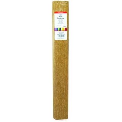 WEROLA Gold Mattiertes Krepppapier - Blumen & Partydekoration WEROLA Gold Mattiertes Krepppapier - Blumen & Partydekoration