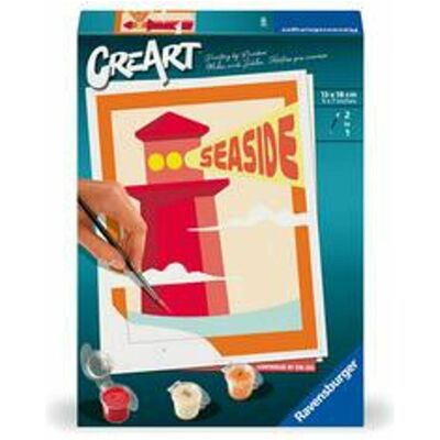 Ravensburger CreArt - Malen nach Zahlen 23899 - Lighthouse by the Sea - ab 12 Jahren Ravensburger CreArt - Malen nach Zahlen 23899 - Lighthouse by the Sea - ab 12 Jahren