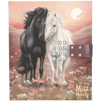 Depesche, Heft + Block, Miss Melody Tagebuch mit Code und Sound Motiv 2 (Liniert) Depesche, Heft + Block, Miss Melody Tagebuch mit Code und Sound Motiv 2 (Liniert)