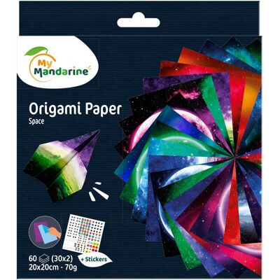 My Mandarine, Bastelpapier, Origami Paper Weltall (70 g/m², 60x) My Mandarine, Bastelpapier, Origami Paper Weltall (70 g/m², 60x)