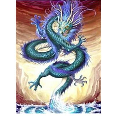 Magni Diamond Painting Drache 40x30cm Magni Diamond Painting Drache 40x30cm