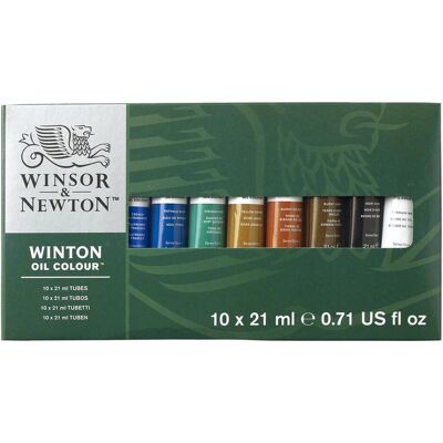 Winsor & Newton, Künstlerfarbe + Bastelfarbe, Winton Oil Colour Set (210 ml) Winsor & Newton, Künstlerfarbe + Bastelfarbe, Winton Oil Colour Set (210 ml)