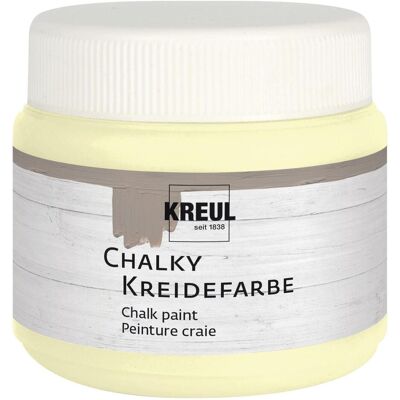 Kreul, Künstlerfarbe + Bastelfarbe, Kreidefarbe Chalky, Sweet Vanilla, 150 ml (150 ml) Kreul, Künstlerfarbe + Bastelfarbe, Kreidefarbe Chalky, Sweet Vanilla, 150 ml (150 ml)