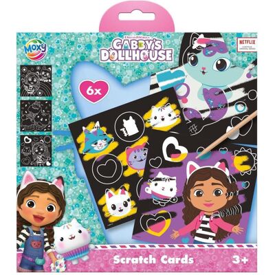 Grafix Gabbys Puppenhaus Kratzkarten Mit Stift Grafix Gabbys Puppenhaus Kratzkarten Mit Stift