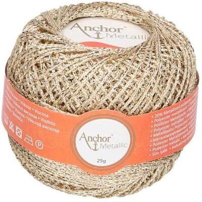 Anchor Artiste Metallic 25 g 00303 25 g, Garn + Wolle Anchor Artiste Metallic 25 g 00303 25 g, Garn + Wolle