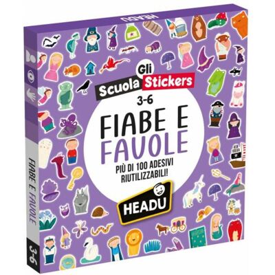Headup Games, Sticker, Scuola Stickers Fiabe e Favole (100 Sticker) Headup Games, Sticker, Scuola Stickers Fiabe e Favole (100 Sticker)
