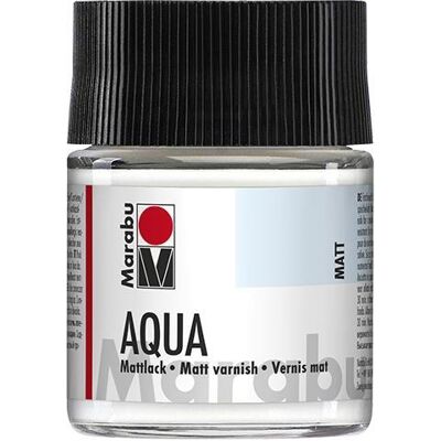 Marabu, Künstlerfarbe + Bastelfarbe, Mattlack auf Wasserbasis 50 ml transparent (50 ml) Marabu, Künstlerfarbe + Bastelfarbe, Mattlack auf Wasserbasis 50 ml transparent (50 ml)