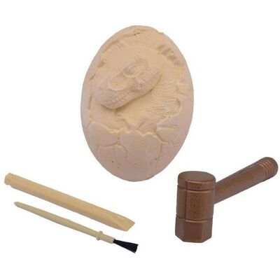 Johntoy Schnitzen eines Dino-Ei-Fossils Johntoy Schnitzen eines Dino-Ei-Fossils