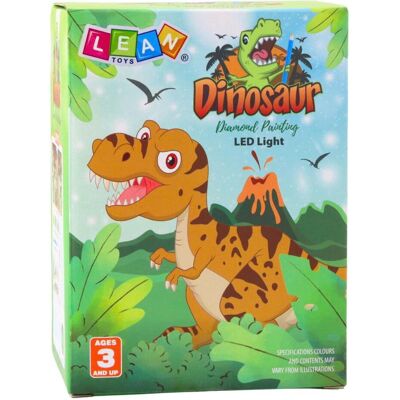Lean Toys DIY Dinosaurier im Glas Kreativset Nachtlicht Fernbedienung Lean Toys DIY Dinosaurier im Glas Kreativset Nachtlicht Fernbedienung