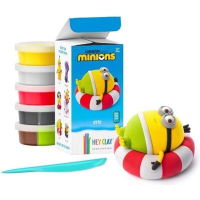 Tm, Modelliermasse, Hey Clay – Minion Otto Figur mit Zubehör Tm, Modelliermasse, Hey Clay – Minion Otto Figur mit Zubehör